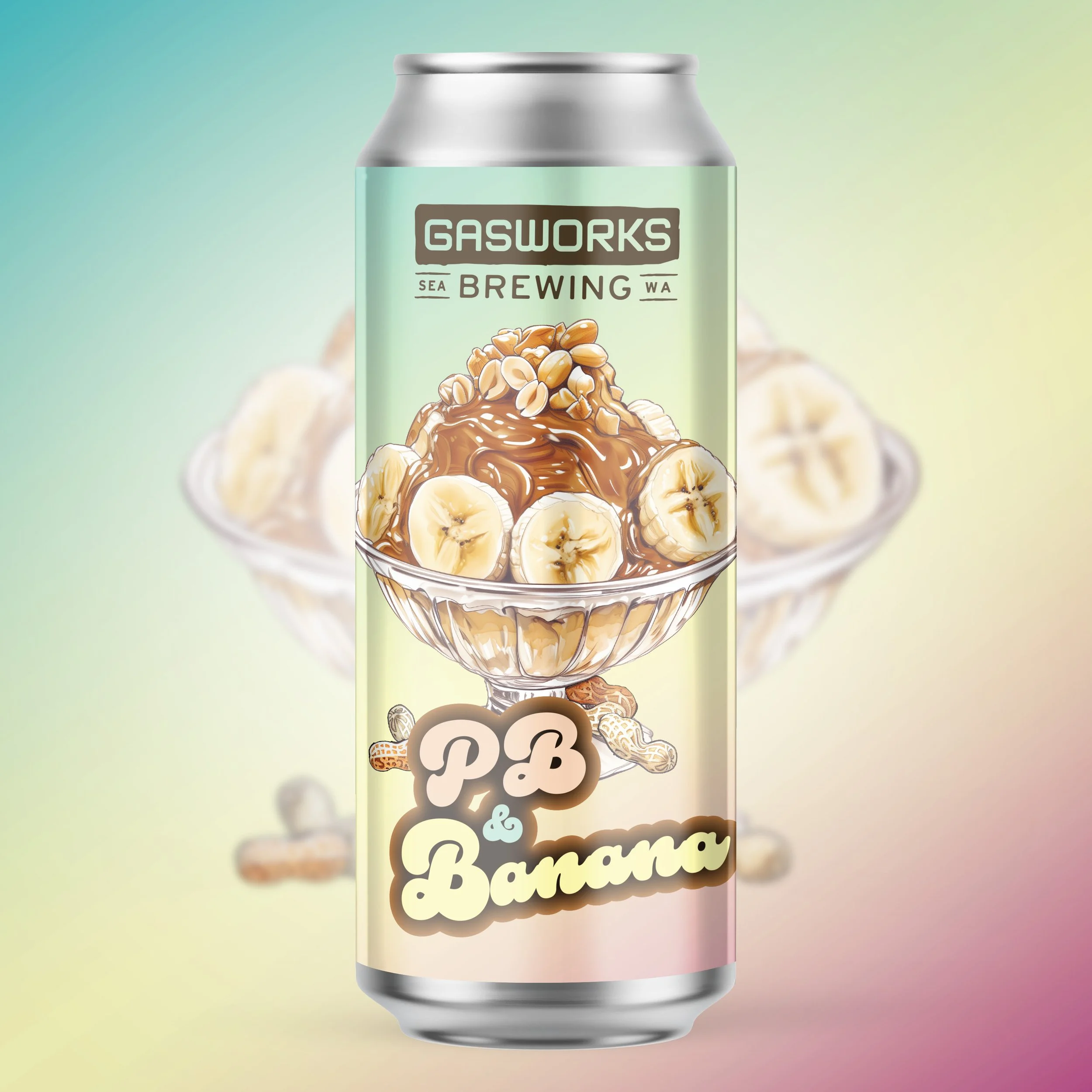 Image of Gasworks Brewing Peanut Butter & Banana.
