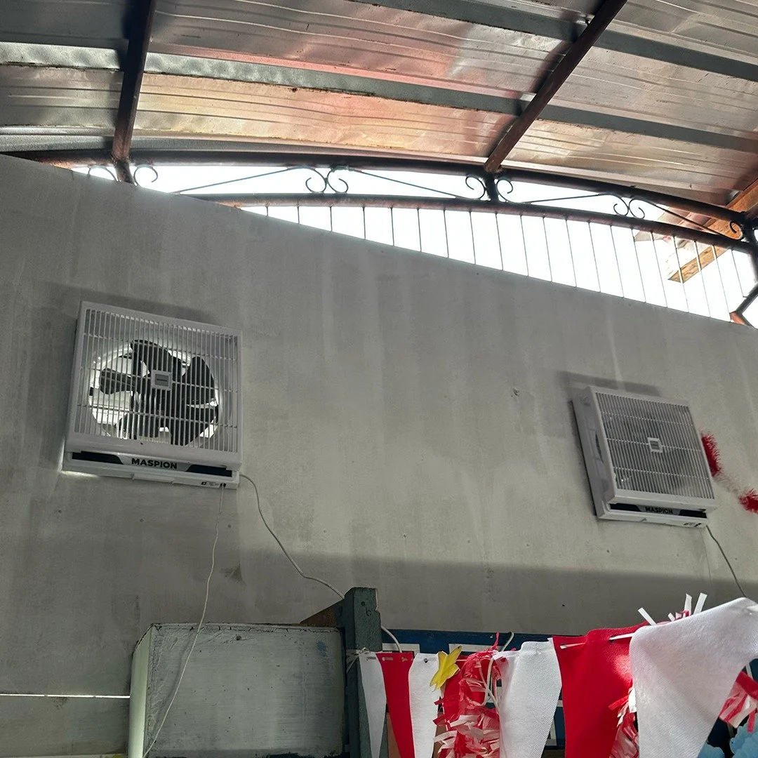 Mission Indonesia &mdash; Classroom Upgrade 🙌

Because of your generosity, the kindergarten in Bandung now has a new tin roof, added ventilation, and ceiling/wall fans&mdash;cooler, brighter, and ready for learning! Teachers and kids were all smiles