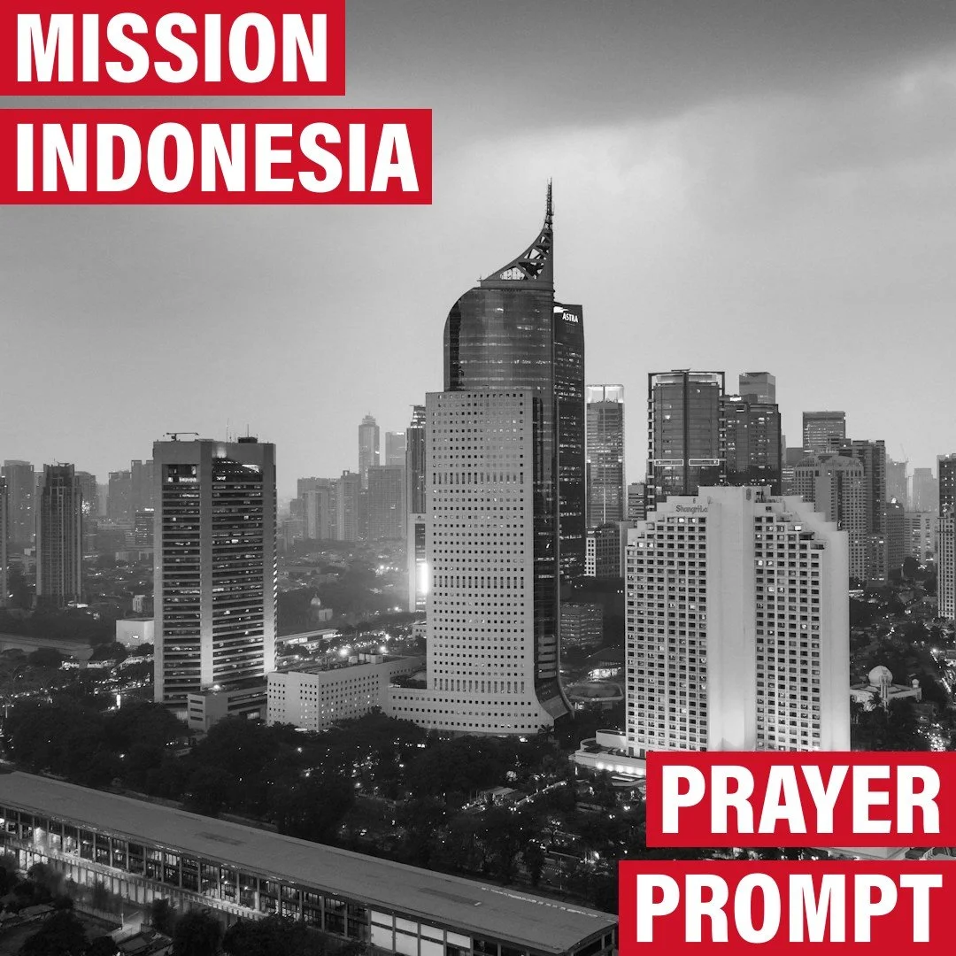 Day 7 &mdash; October 2

Pray for the Cirebon team as they spend their last day with the students in the high school. Pray that they would have opportunities to leave students with the truth of who God is, or at least be able to plant seeds that woul
