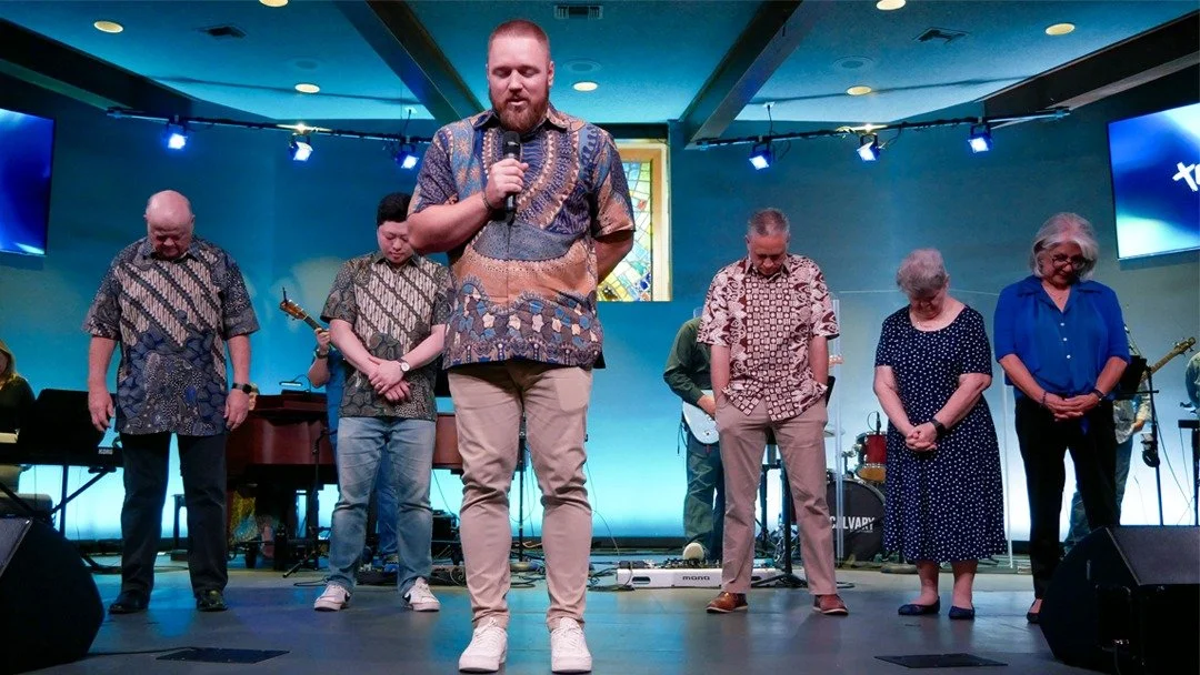 📸 A Powerful Moment of Prayer 🙏

After sharing their testimonies from the Mission: Indonesia trip, the team gathered on stage as Pastor Micah led a heartfelt prayer. 🌍❤️

We&rsquo;re thankful for how God moved through this mission &mdash; both in 
