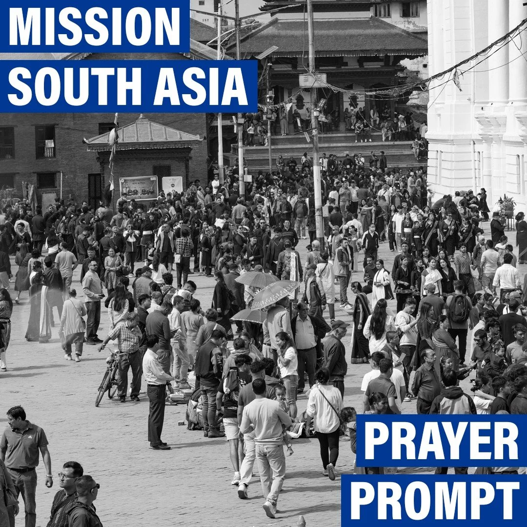 11/03 &ndash; The Holy Spirit&rsquo;s Presence and Power

 Pray that the Holy Spirit fills every conversation, prayer, and gathering in South Asia. 

Ask God to move in power&mdash;bringing peace, healing, and joy wherever the team goes. May the Spir