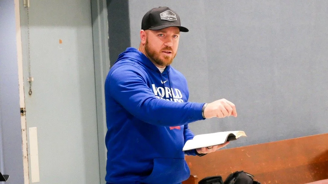 This morning at Men&rsquo;s Breakfast, Pastor Micah walked us back through Pastor Nate&rsquo;s message, &ldquo;Blessed Through the Test,&rdquo; and challenged us to put it into practice. After the teaching, the guys leaned in at their tables and wres