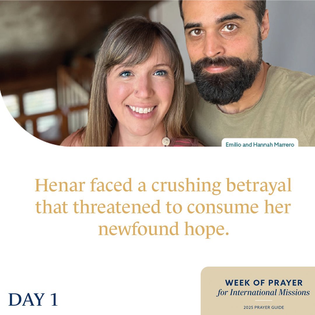 DAY 1 &ndash; PRAY FOR SPAIN 🇪🇸

Henar once searched for truth in crystals and New Age spirituality&mdash;but God used the creativity of Emilio and Hannah Marrero to introduce her to Jesus. Now, even after deep personal heartbreak, she&rsquo;s usin