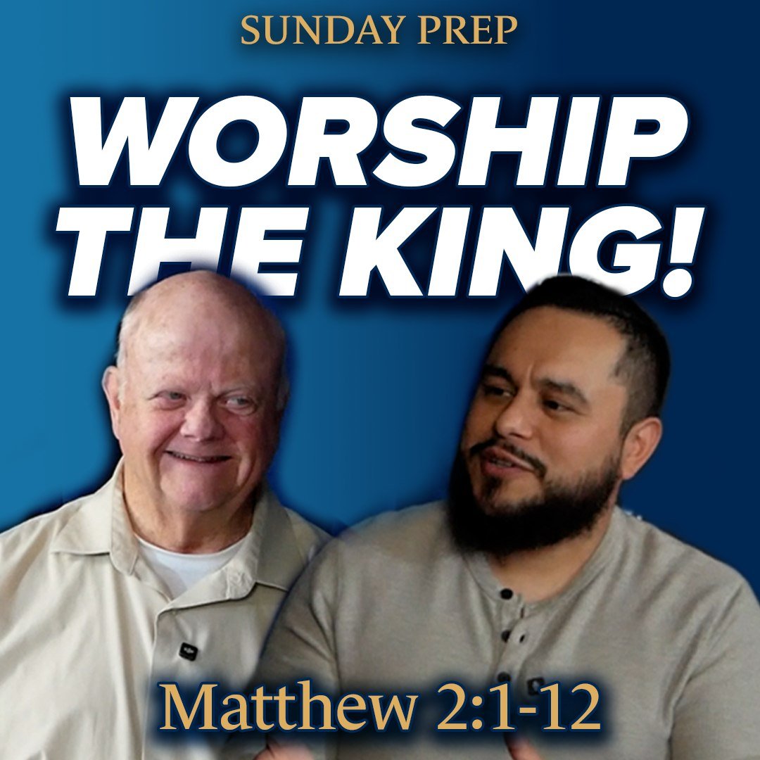 Our newest Sunday Prep video is live! 🎥👑

Session 3: Worship the King** (Matthew 2:1&ndash;12) is all about how we respond to Jesus as King. In this episode, we wrestle with three big questions:

1️⃣ Seeking vs. Resisting the King
Why do some peopl