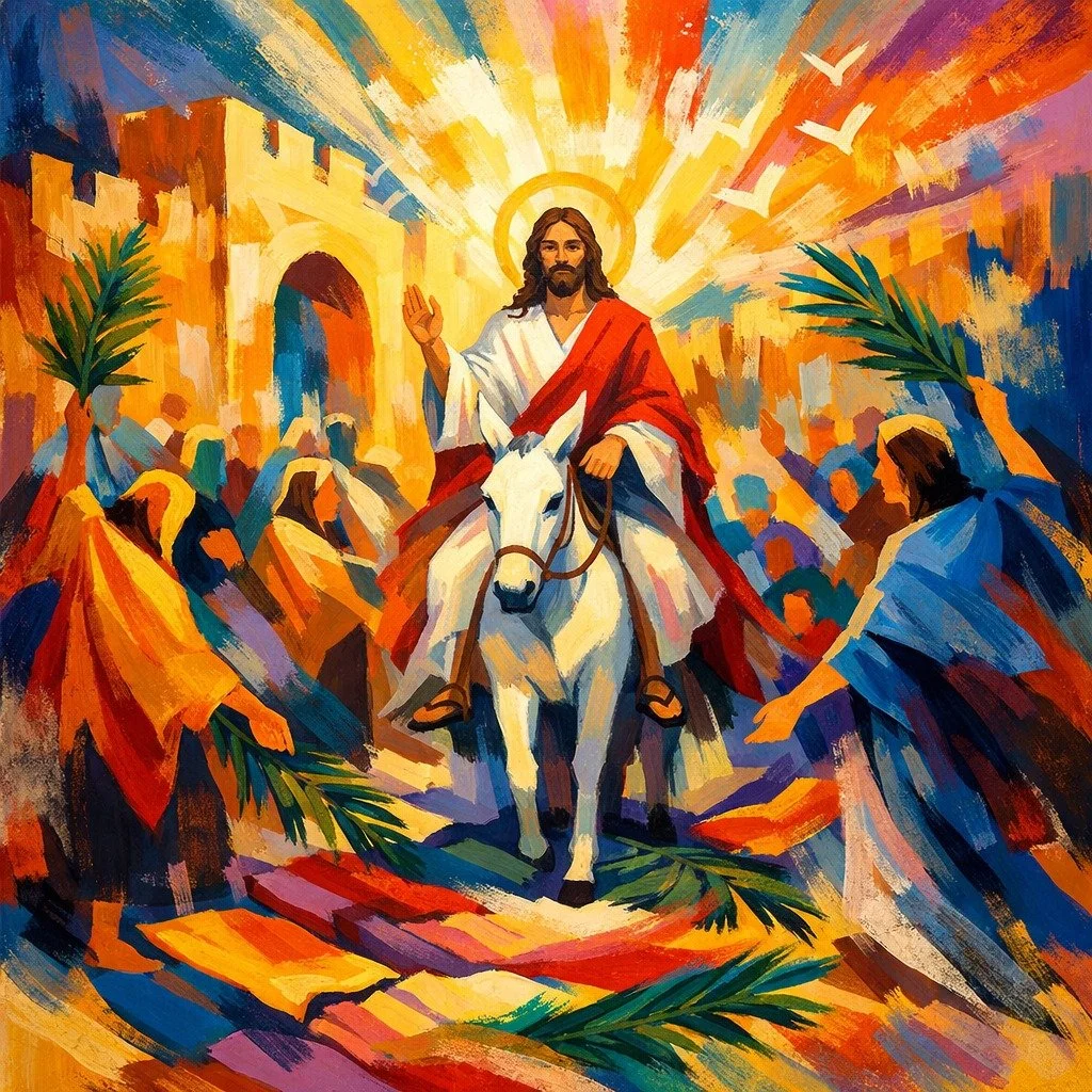 Hosanna in the highest!

This Palm Sunday, we remember the day Jesus entered Jerusalem as King&mdash;welcomed with praise, palm branches, and expectation. As we begin Holy Week, let&rsquo;s prepare our hearts to worship the One who came in humility, 