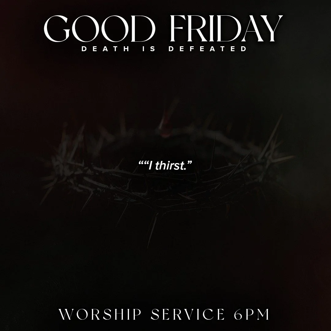 &ldquo;I thirst.&rdquo; &mdash; John 19:28

With these words, Jesus reminds us that His suffering was real.

The Son of God truly entered into human weakness, pain, and agony. He did not save us from a distance. He came near. He suffered. He endured.