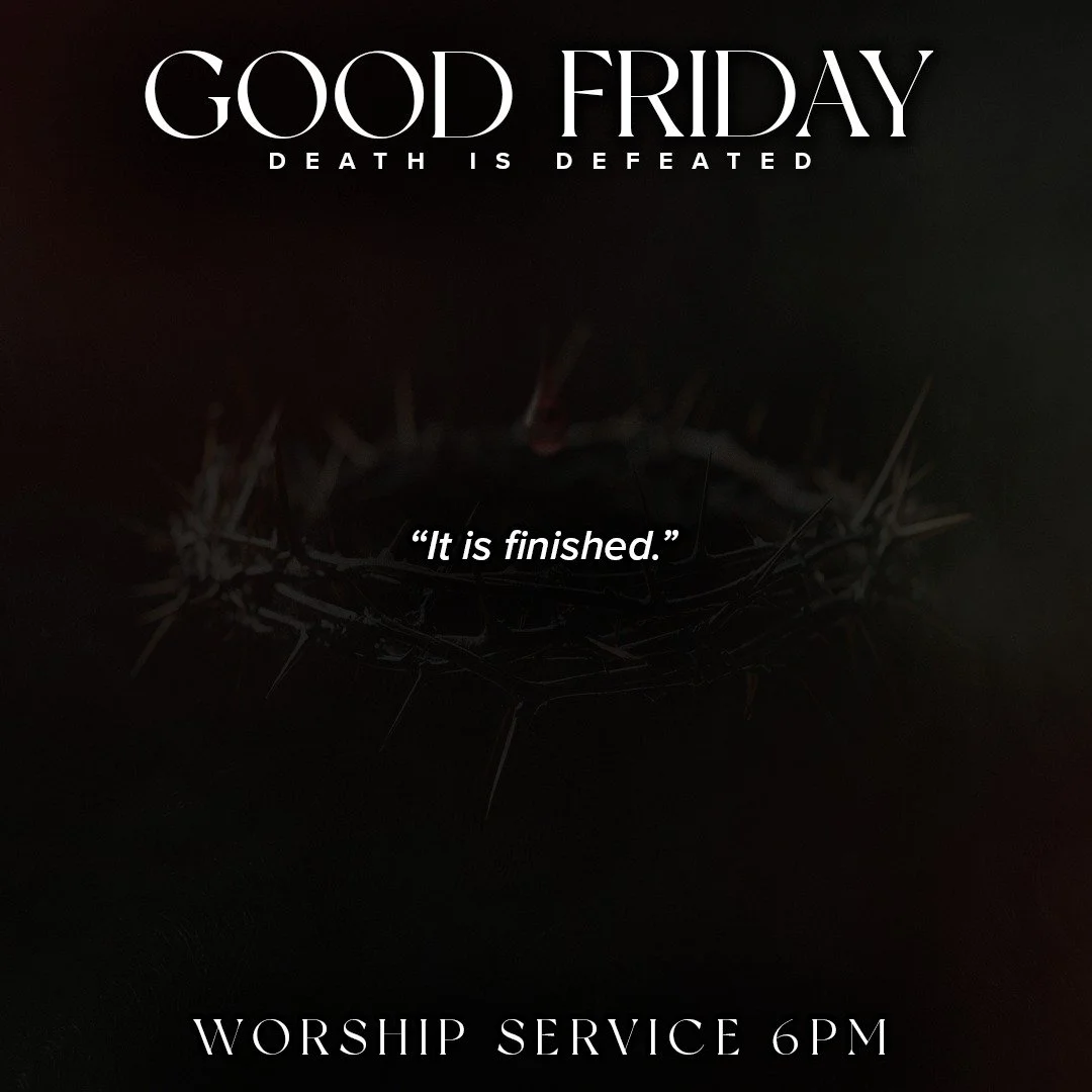 &ldquo;It is finished.&rdquo; &mdash; John 19:30

This was not a cry of defeat.
It was a declaration of victory.

The work the Father sent the Son to do was accomplished. The price for sin was paid. The sacrifice was complete. Jesus did not almost sa