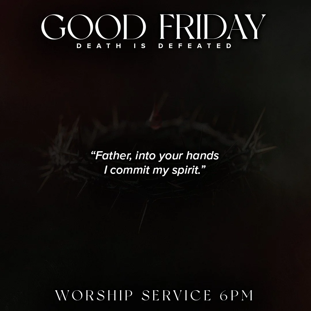 &ldquo;Father, into your hands I commit my spirit.&rdquo; &mdash; Luke 23:46

Jesus&rsquo; final words from the cross were words of trust.

Even in death, He entrusted Himself fully to the Father. His life was not taken from Him unwillingly&mdash;He 