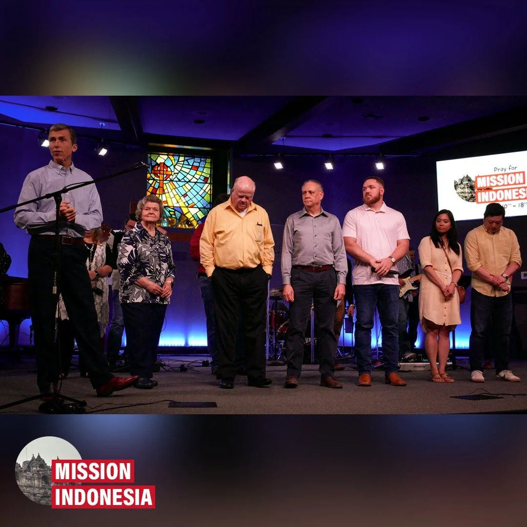 Mission Indonesia Prayer Prompt: Pray for safe travels for the team. Pray that the Lord would use the 24 hours of travel to continue to prepare their hearts and minds for ministry.