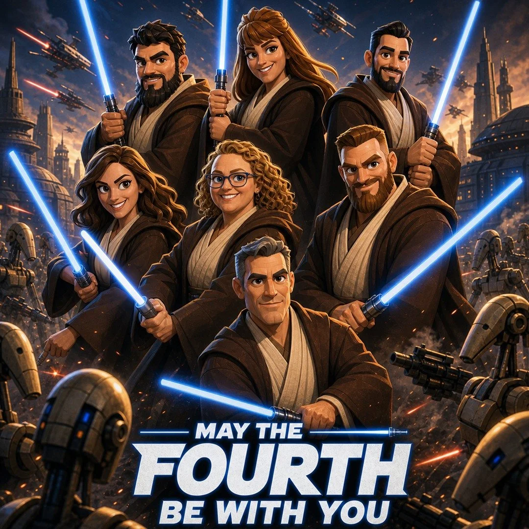 May the Fourth be with you! 🌌✨

Today is a fun day to celebrate epic stories of courage, hope, and the battle between good and evil. But as followers of Jesus, we know the greatest victory doesn&rsquo;t come from a galaxy far, far away&mdash;it come
