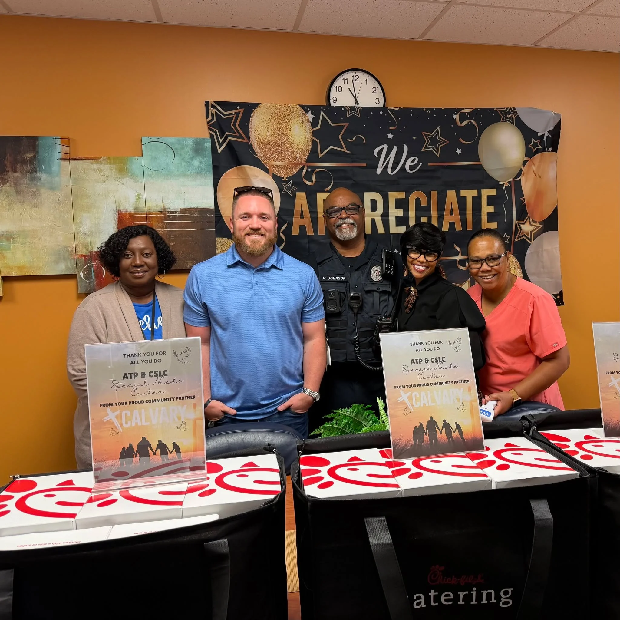 This week, Pastor Micah had the opportunity to drop off Chick-fil-A to the staff and volunteers at LCISD Special Needs Center as another way to show appreciation and encouragement. ❤️

We are thankful for the faithful men and women who serve our comm