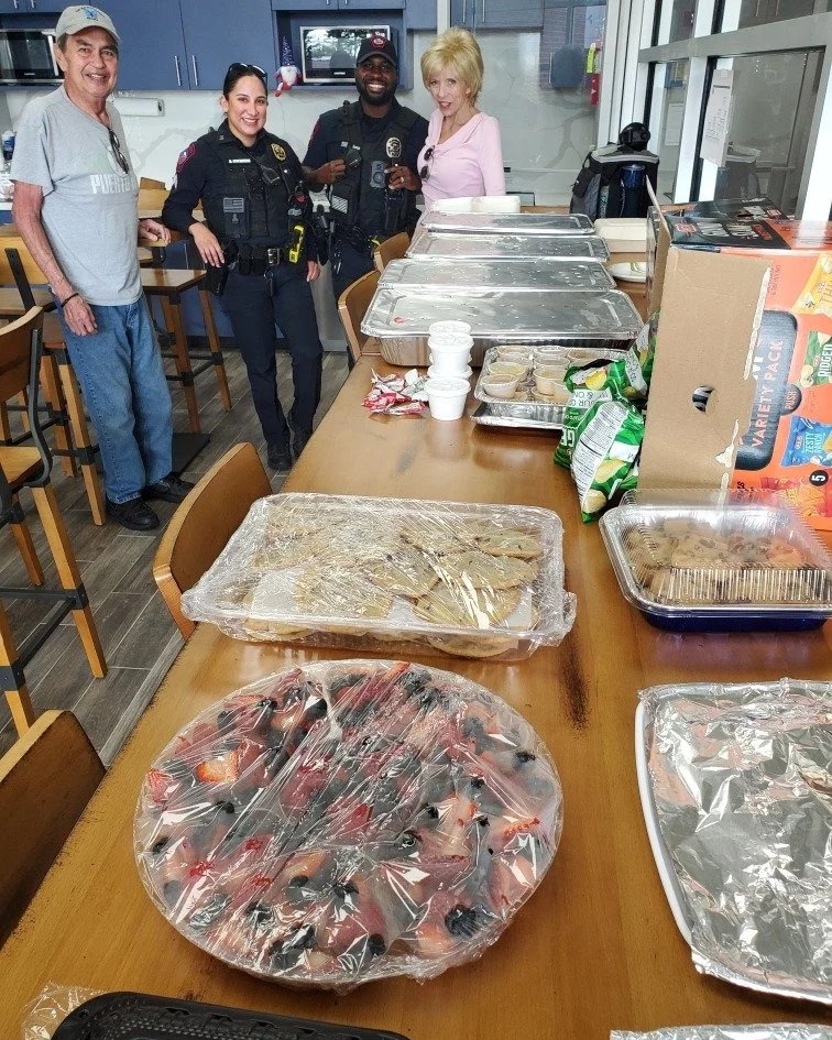 Yesterday evening, Calvary members had the opportunity to bless our local police department with treats, goodies, and encouragement in honor of National Police Week 2026. 💙

We are thankful for the men and women who serve, protect, and sacrifice for