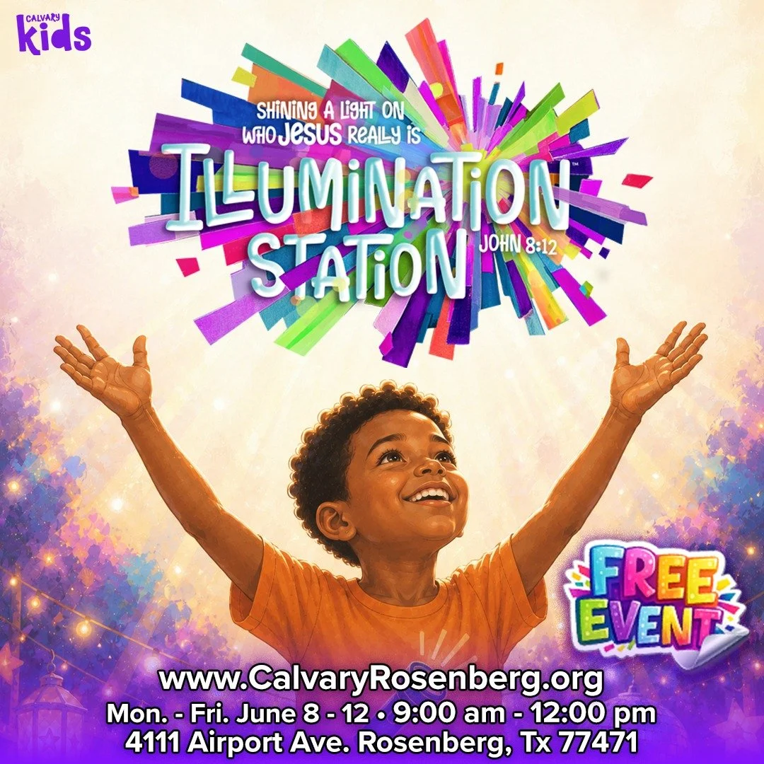 Looking for something meaningful, fun, and faith-filled for your kids this summer? Bring them to VBS! ☀️

VBS is a week full of Bible stories, worship, games, crafts, snacks, and new friendships &mdash; all centered on helping kids see who Jesus real