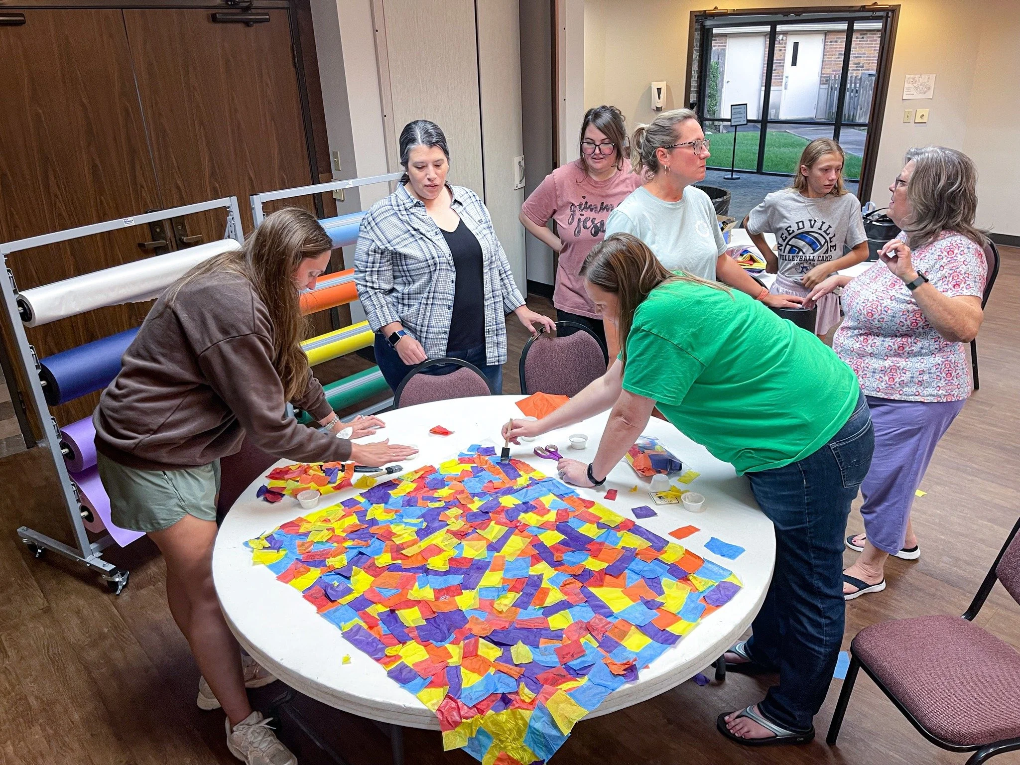 The work for VBS 2026 is already underway, and we&rsquo;re so thankful for the Calvary members who are giving their time, creativity, and energy to help prepare the way for an amazing week! From cutting and crafting to designing decorations, it&rsquo