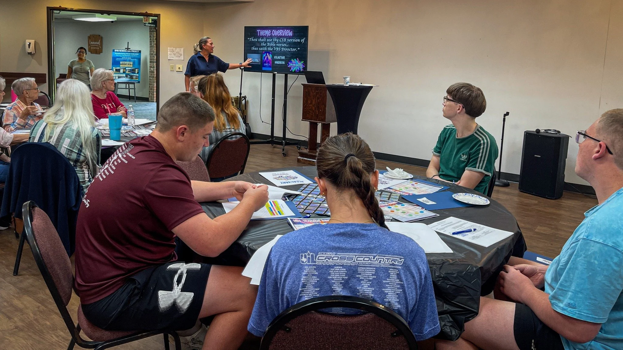 VBS Week is almost here! 🎉

Our team gathered for our last VBS Training, and we are so excited to welcome kids to Illumination Station as we spend the week Shining a Light on Who Jesus Really Is. 💡
VBS is happening June 8&ndash;12, from 9 AM&ndash;