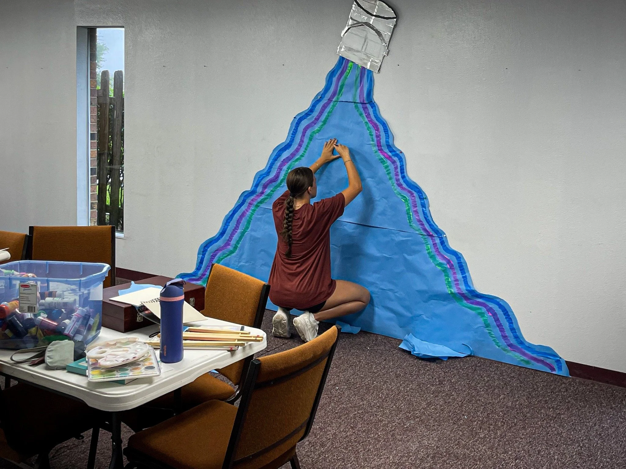 VBS week is almost here, and the work has already begun! 🙌✨

Our amazing Calvary volunteers have been cutting, painting, building, hanging, and transforming spaces so kids can step into a week full of fun, friendship, and Gospel truth.

This year, w