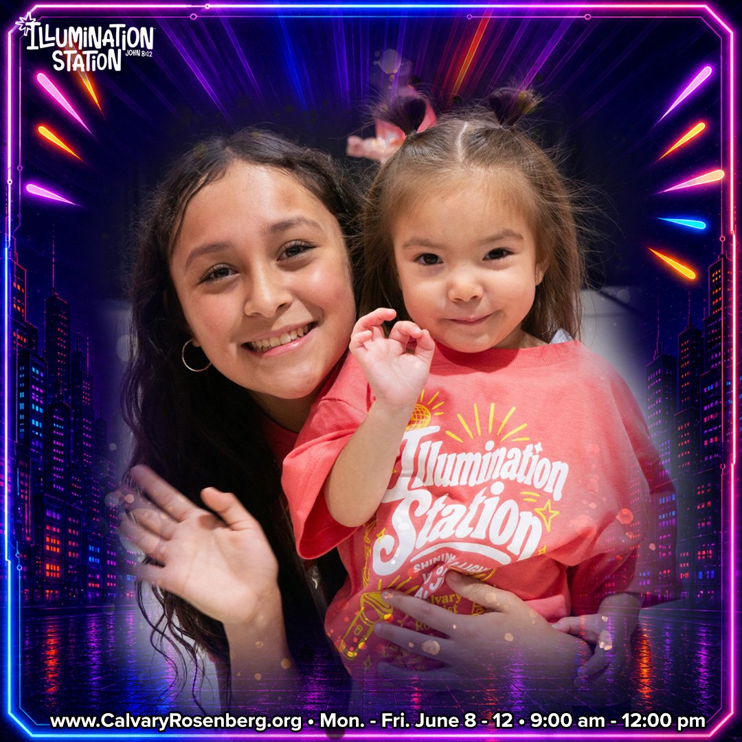 Day 1 of VBS was AMAZING! 💡

Today, 90+ kiddos filled Calvary with worship, laughter, Bible study, crafts, games, and so much joy as we began Illumination Station! Our Day 1 truth was: Jesus is God&rsquo;s Promised Son. We&rsquo;re shining a light o