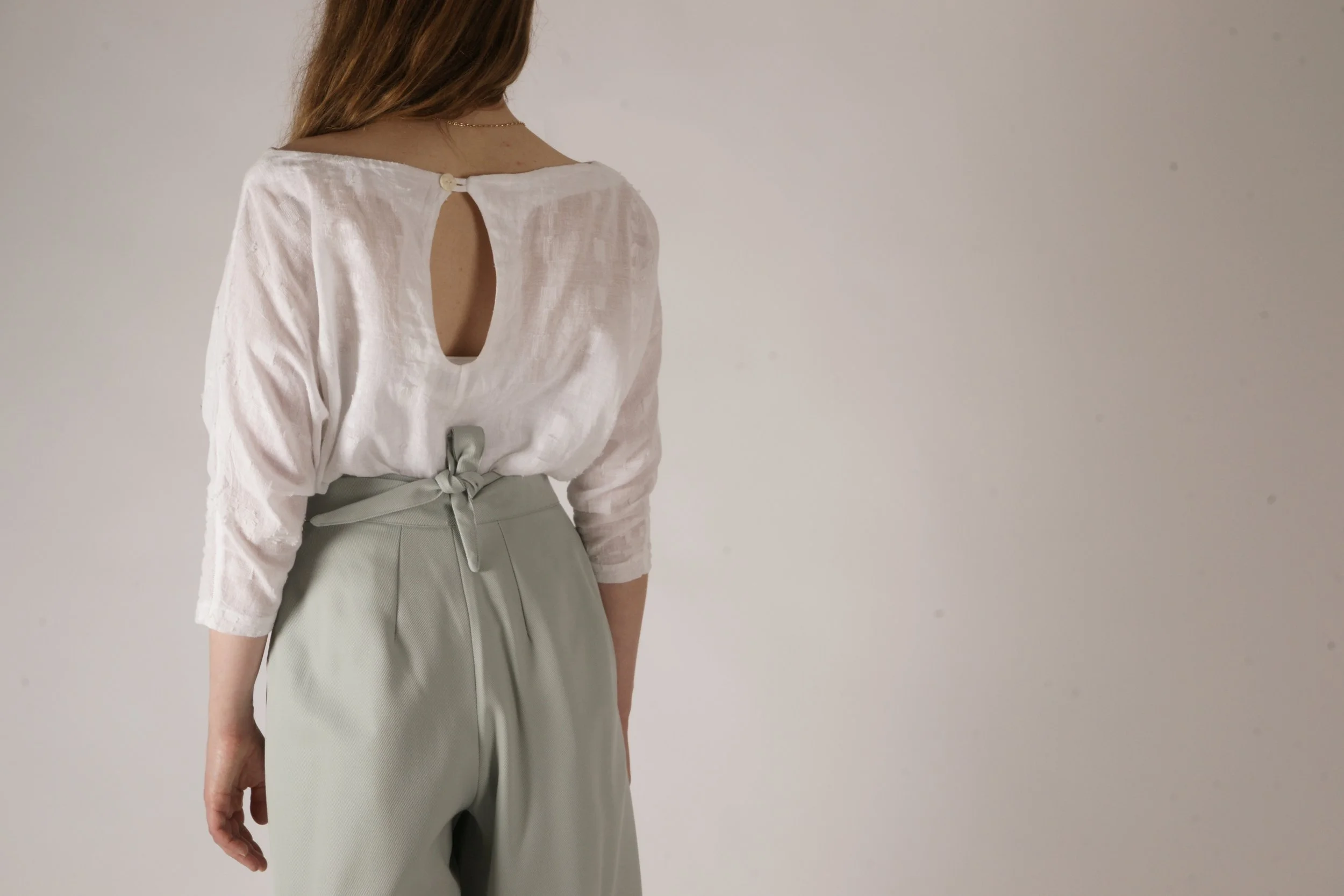 Lotus top handwoven cotton