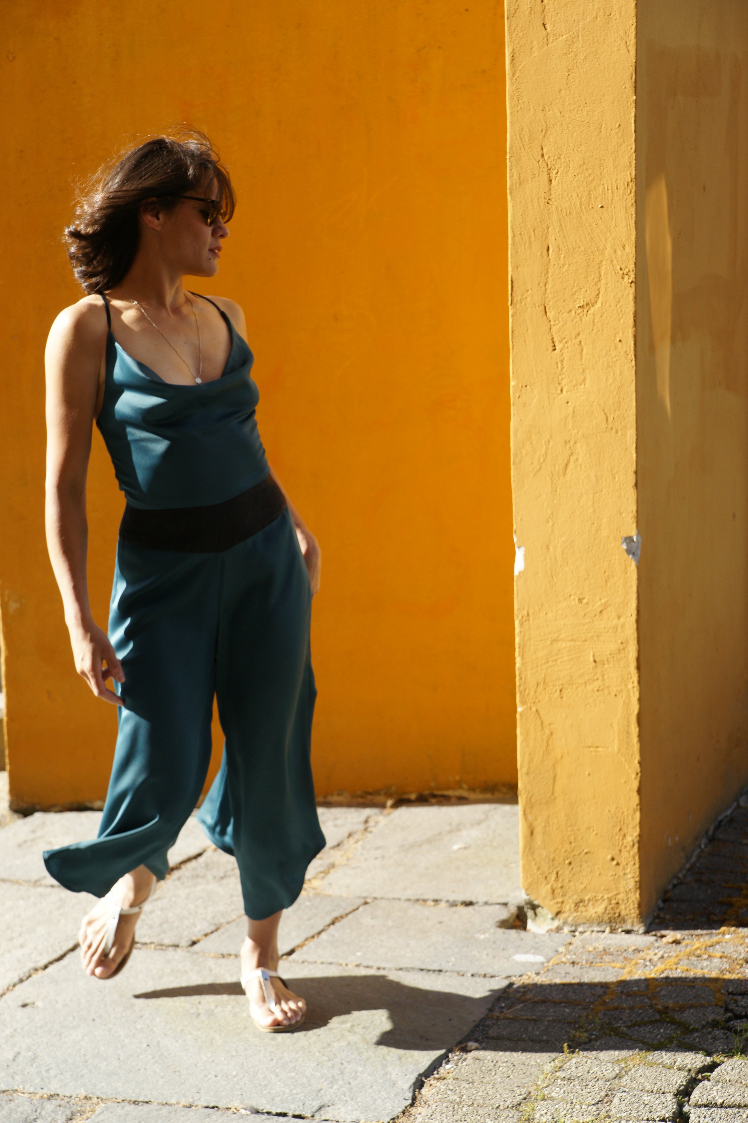 Lisa Jumpsuit 100% Silk, Summer collection 2022