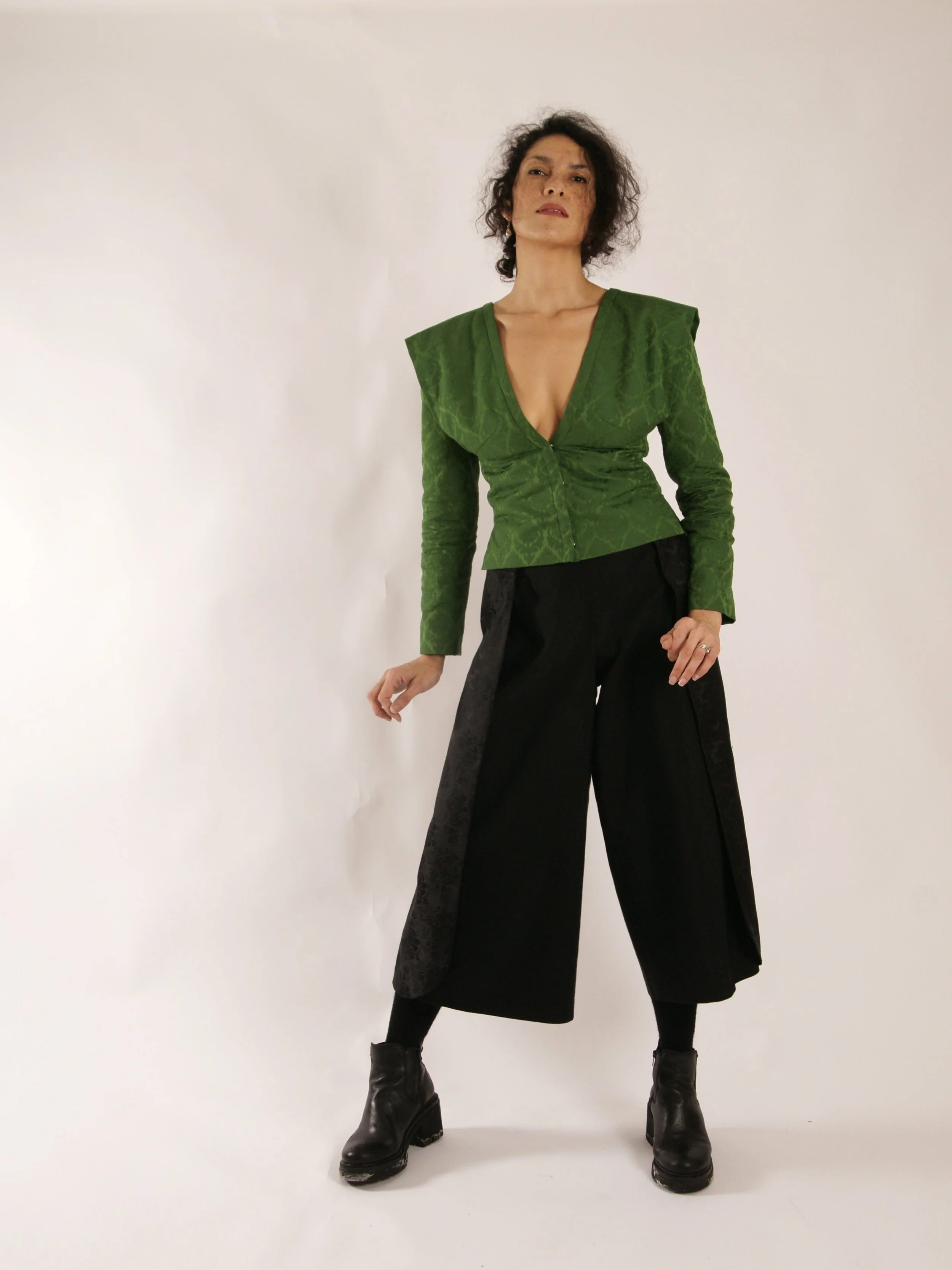 Tree top wool and silk mix