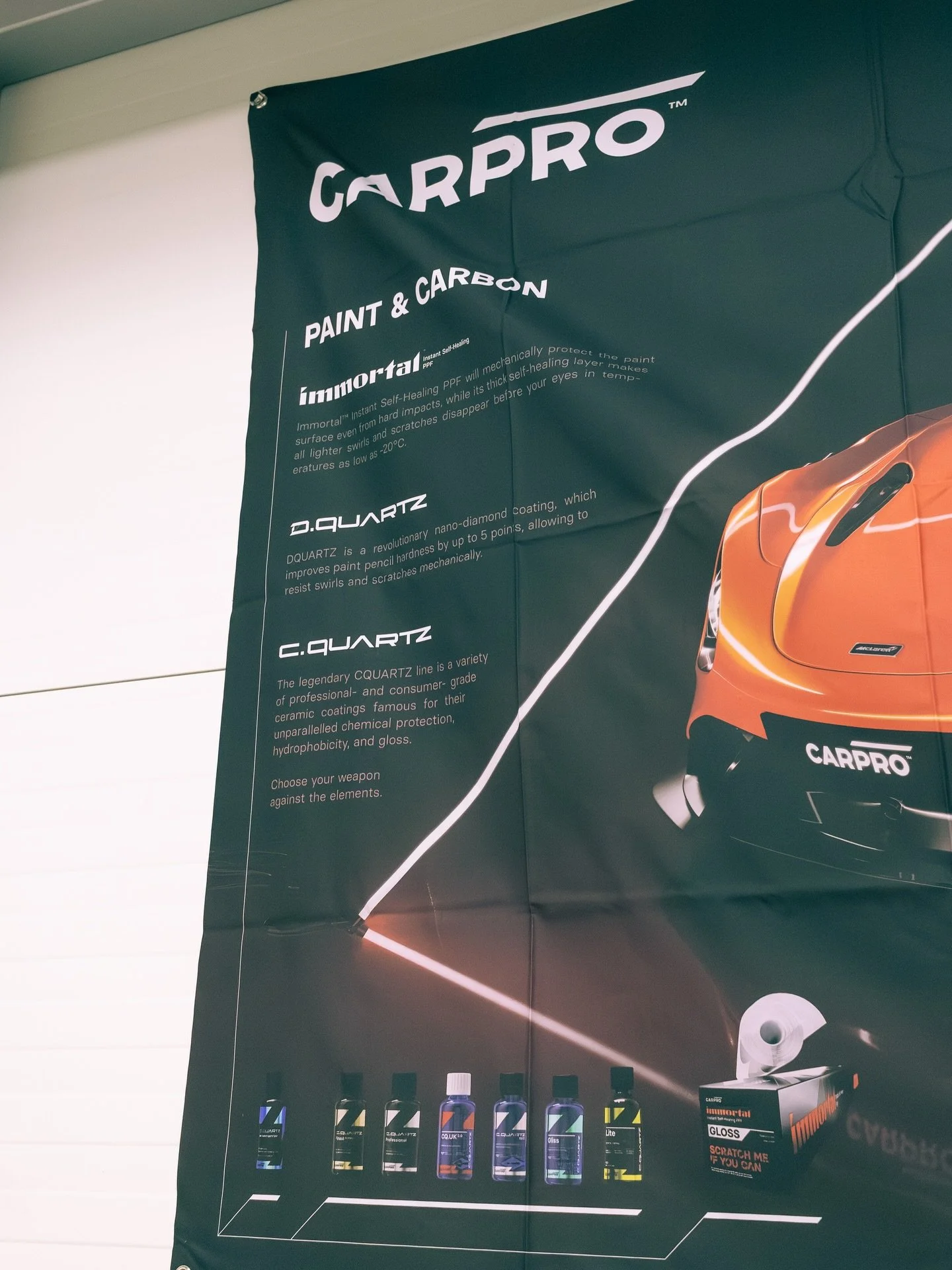 After laying the floors, it was fitting to decorate our little studio to make it shine, just like the cars that leave through our doors ✨
.
More to come from our studio renovations in the next few days, &lsquo;til then, check out our webpage for our 