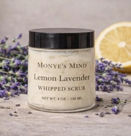 Lemon Lavender Whipped Scrub