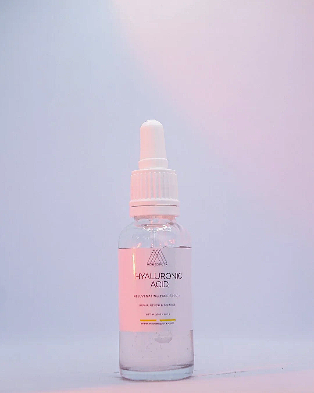 Hyaluronic Acid Face Serum - with Pro-vitamin B5