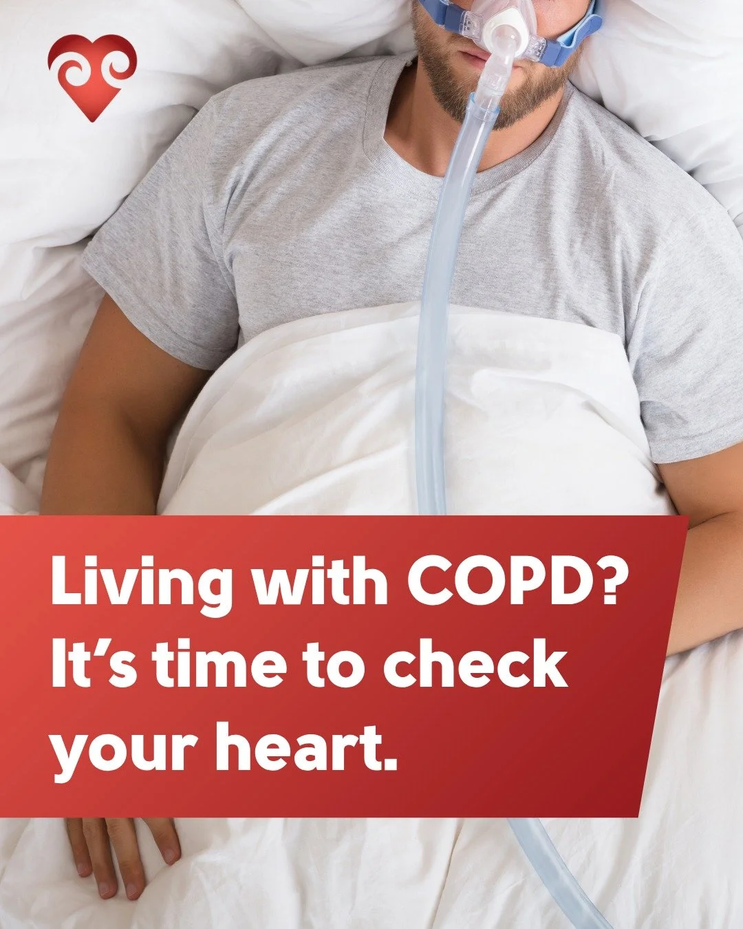 🫁🫀 If you have COPD, you're at higher risk of heart disease. Many symptoms overlap between these conditions, which means COPD could be masking signs of underlying heart problems.

This World COPD Day (November 19), we're urging COPD patients to che