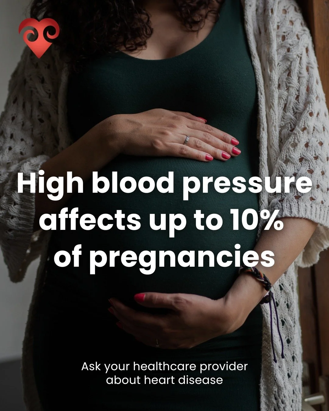 Around 1 in 10 expecting mums will experience high blood pressure during their pregnancy.

High blood pressure during pregnancy can increase your risk of heart disease, heart attack, and stroke later in life. Mums with pregnancy complications should 