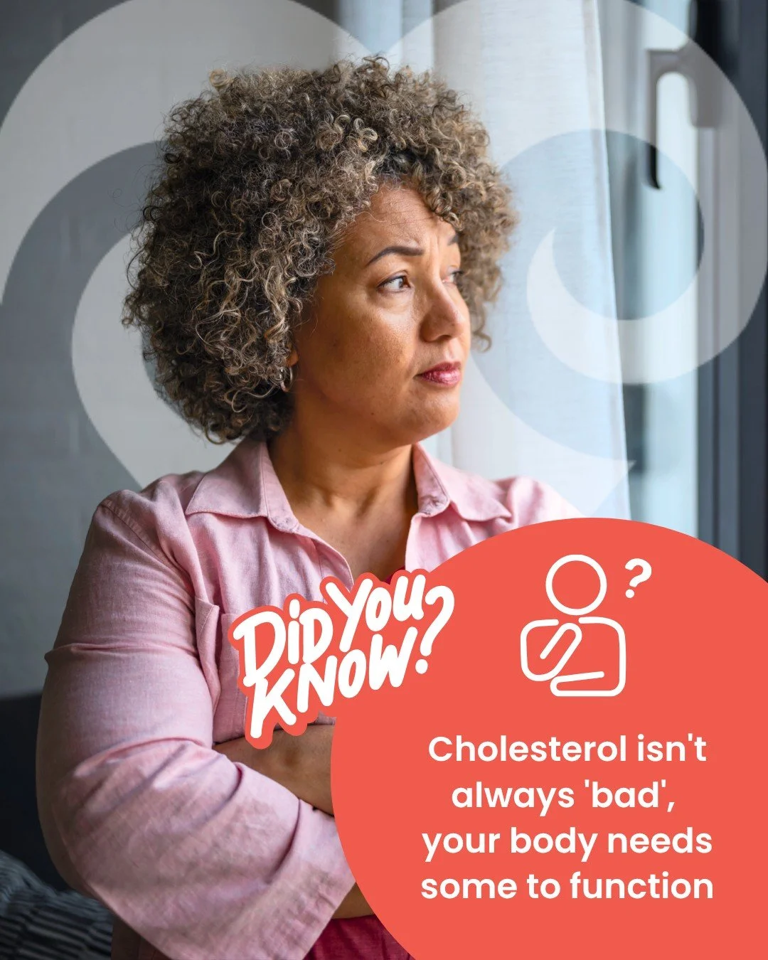 Cholesterol has a bad reputation, but did you know your body actually needs it to function?

There are two types of cholesterol: 'Good' cholesterol (HDL) helps remove fat from your blood. 'Bad' cholesterol (LDL) transports cholesterol to tissues and 