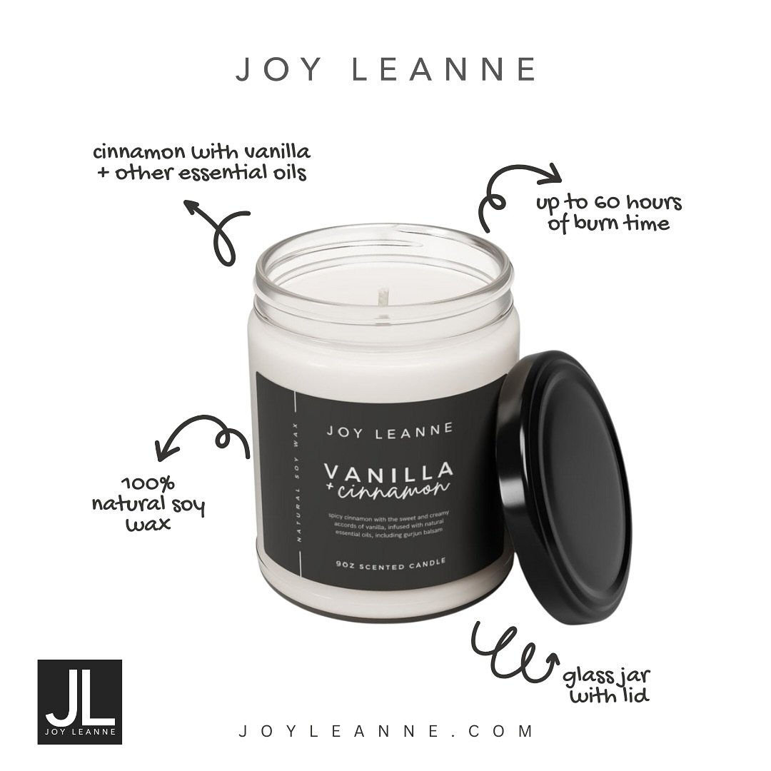 Yes, I have Scented Candles to fill your space with joy&hellip;😌✨🥰🛒🤭which one do you like???
&bull;100% natural soy wax candles
&bull;long-lasting fragrances 
&bull;Limited stock available&mdash;Tap the link in my bio or visit JoyLeanne.com under