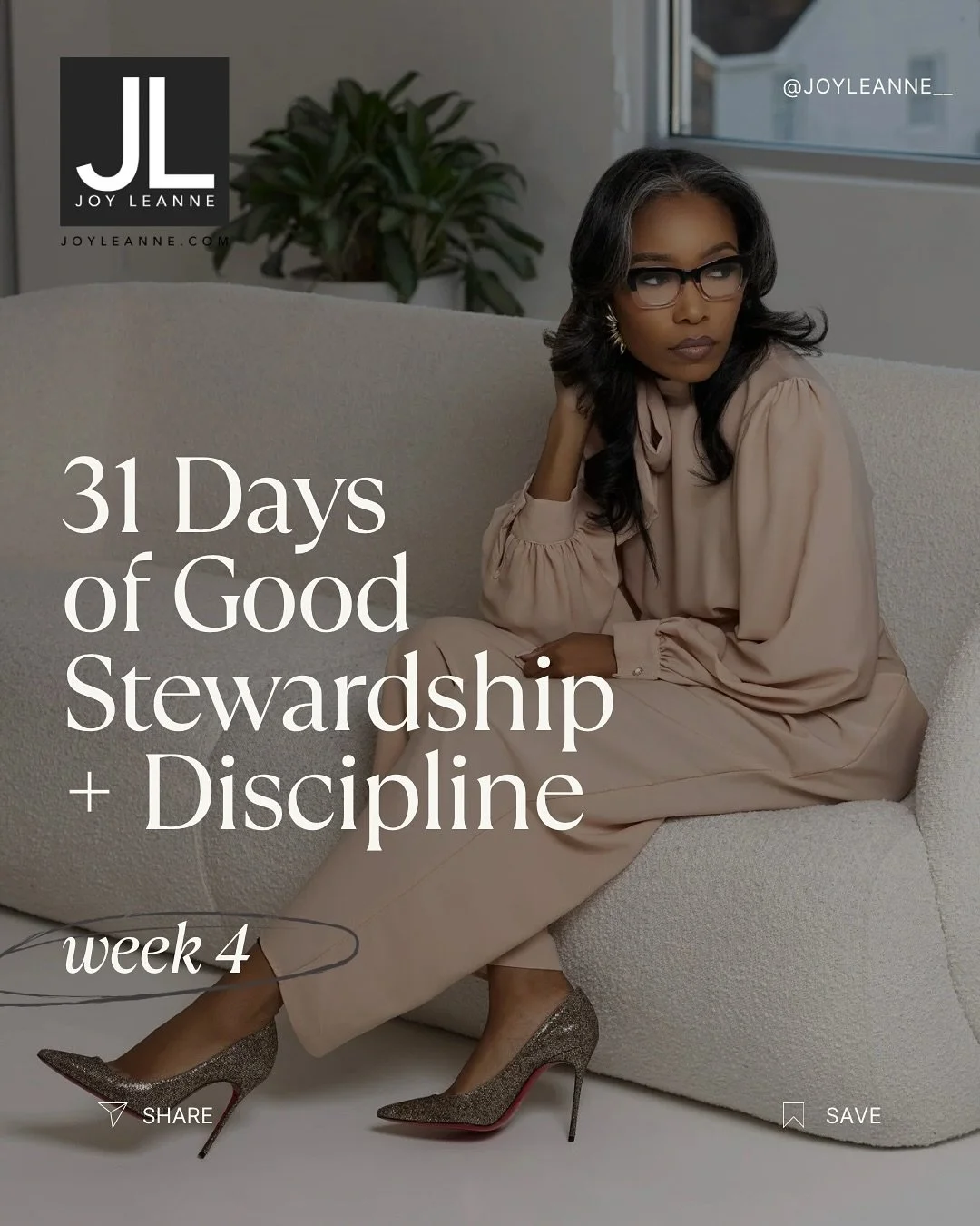 Week 4 | My Pastor has recently taught on being a good steward over the things God has blessed us with, and it resonated in my spirit in a way that I desired greatly to be a better steward in every area of my life&mdash;mentally, physically, financia