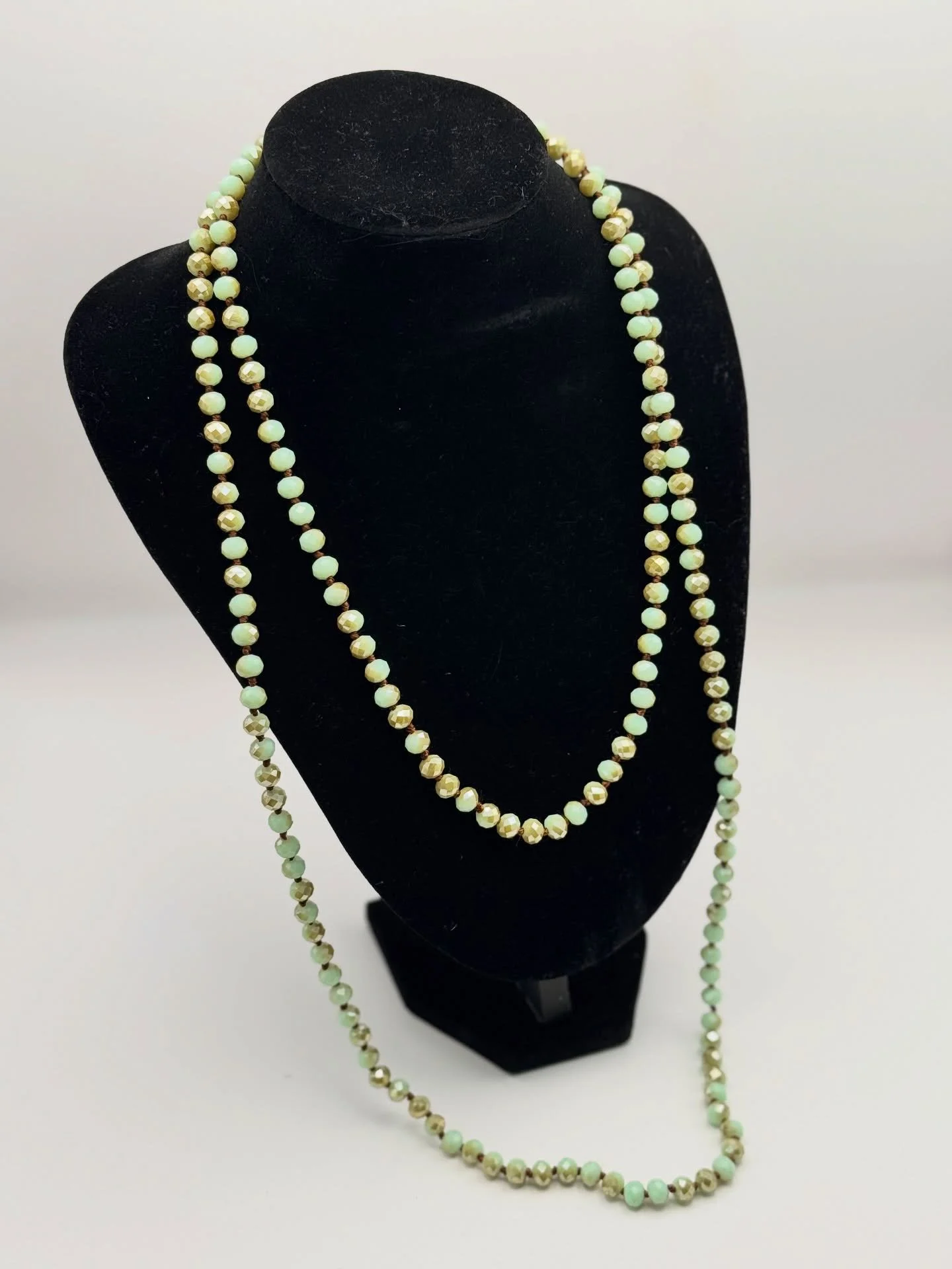 Custom jewelry and classy accessories in any color you&rsquo;d like! Shop online or submit your order online at JoyLeanne.com (Pictured are the 60&rdquo; Crystal Beaded Fashion Necklaces)

#JoyLeanne #DailyJoy #NecklaceStyle #BlackIsLuxury #HandmadeJ