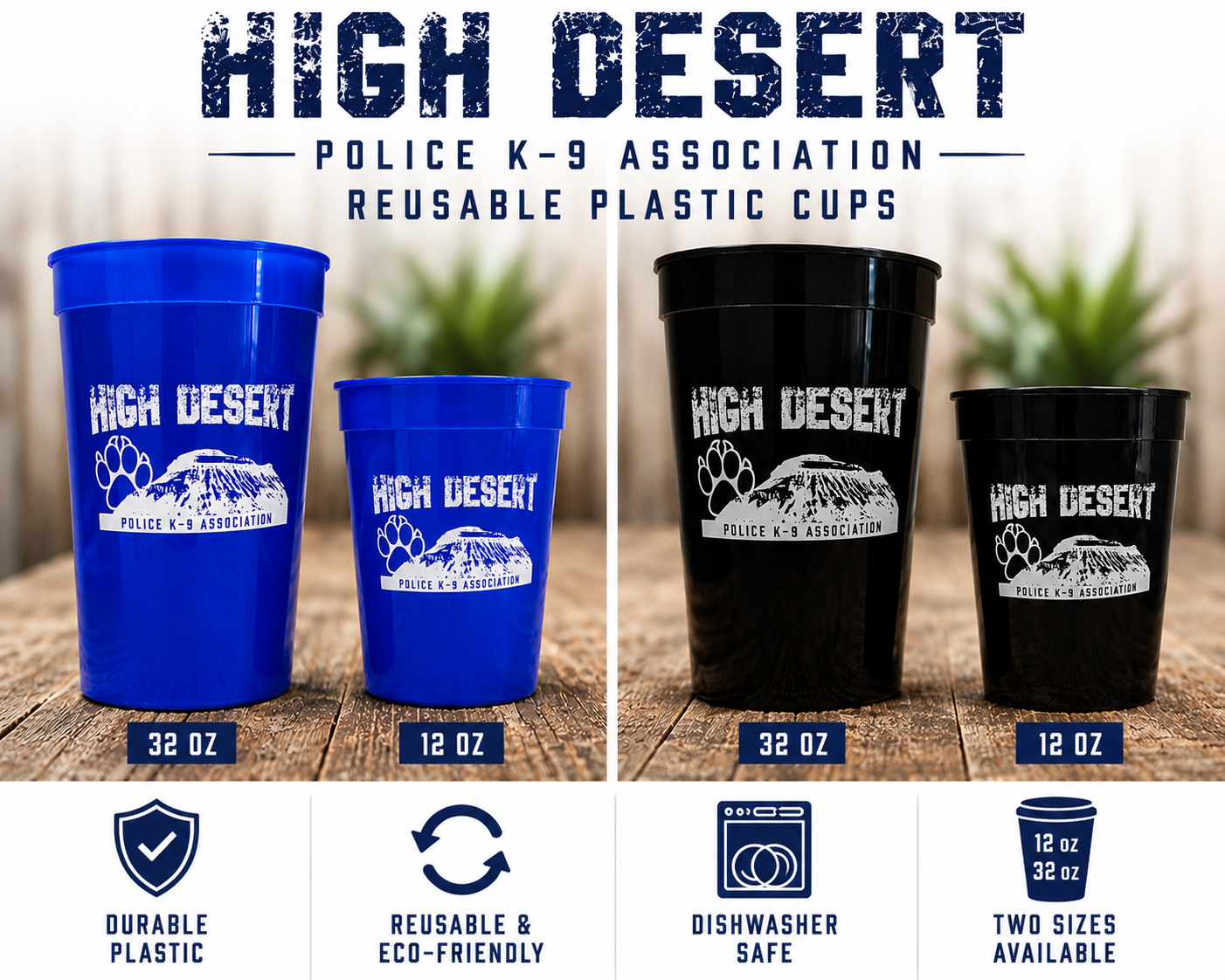 HDPK9A Stadium Cups
