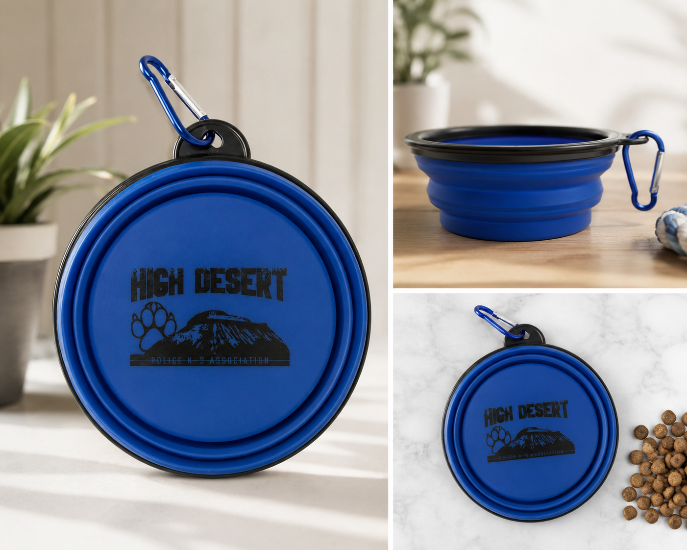 HDPK9A Collapsible Travel Dog Bowl