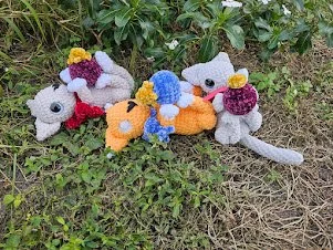 Noel the Christmas Kitty Crochet Pattern