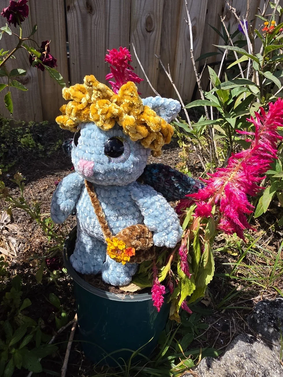 Flora the Sunflower Fairy Cat