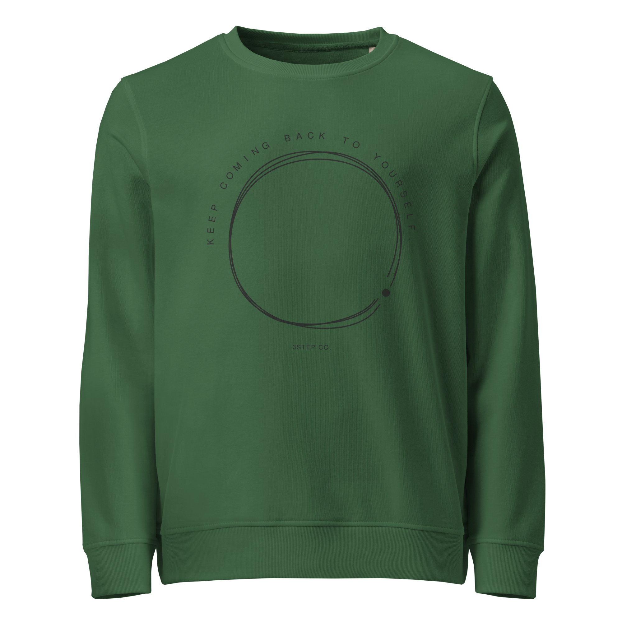 Keep Coming Back to Yourself - Unisex organic sweatshirt