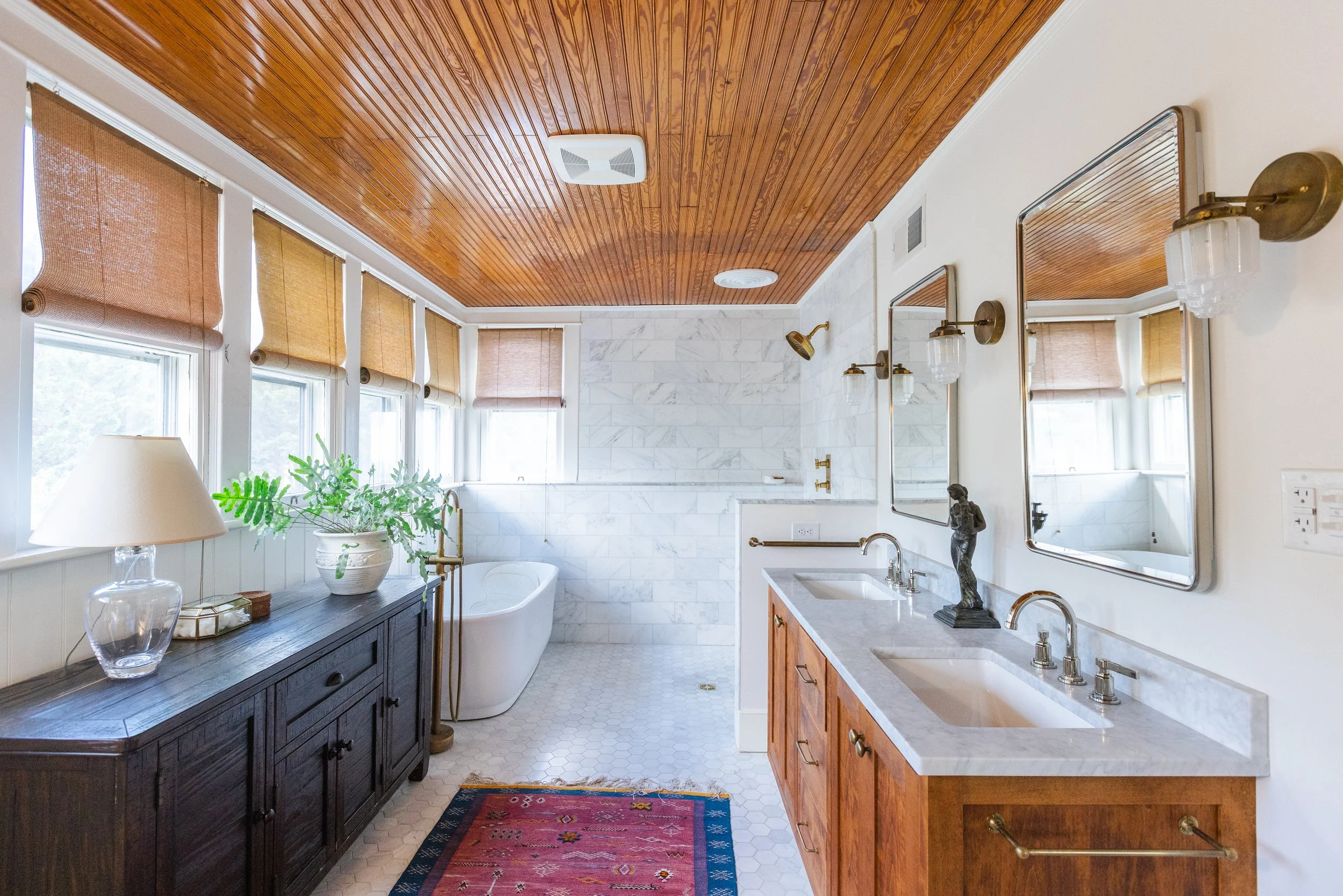 An image of a remodeled house designed by FormWright Design, Aurora McClain Architect