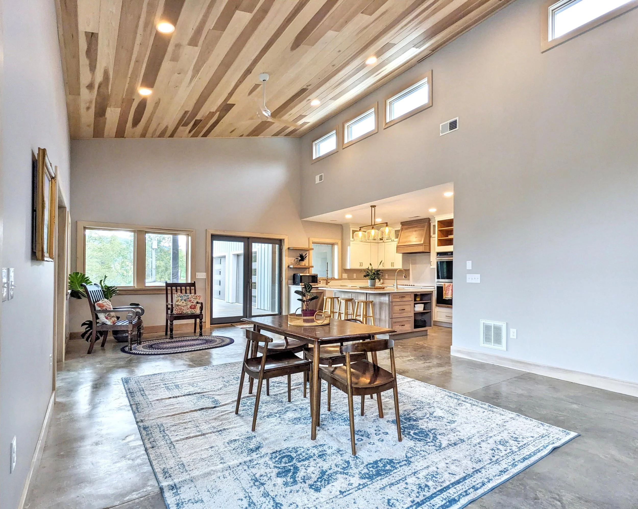 An image of a newly built home by FormWright Design, Aurora McClain Architect