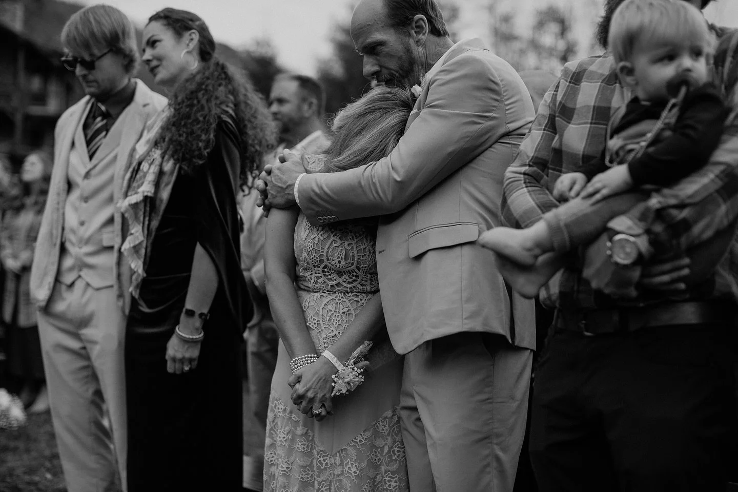 Moments like these are why you hire a wedding photographer 🤍