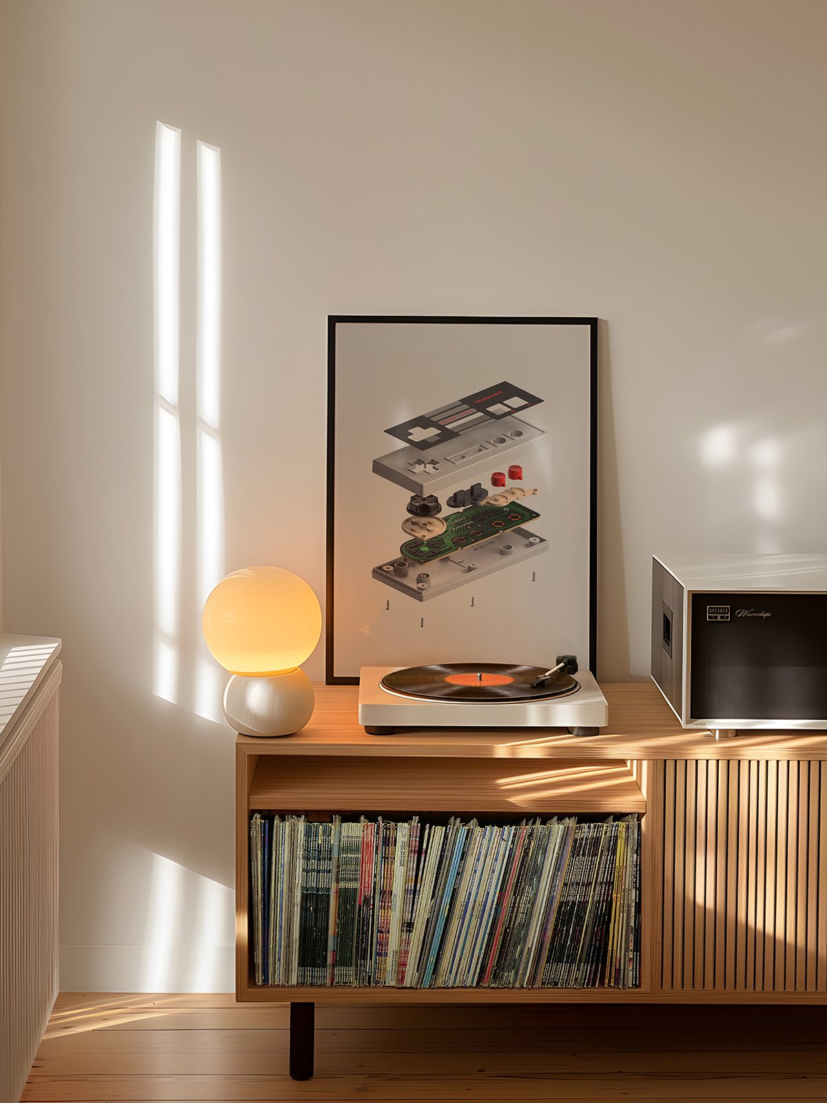 Nes Controller - Framed Vertical 13.jpg
