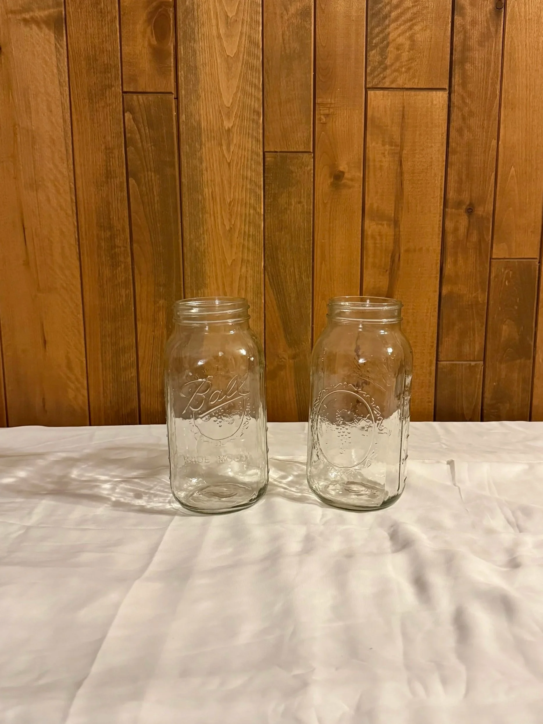 Mason jars - large (12)