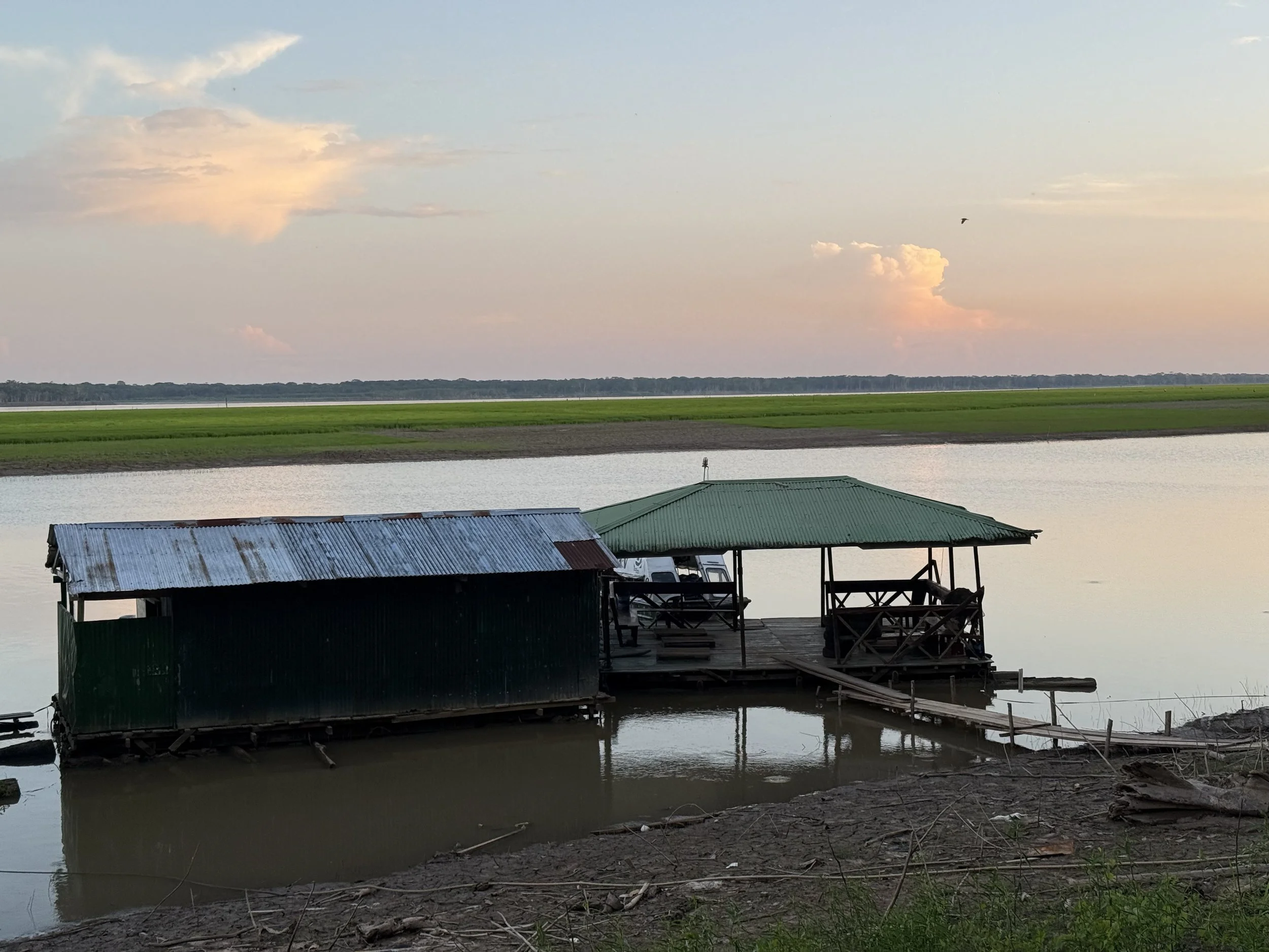 The dock at Ceiba Tops