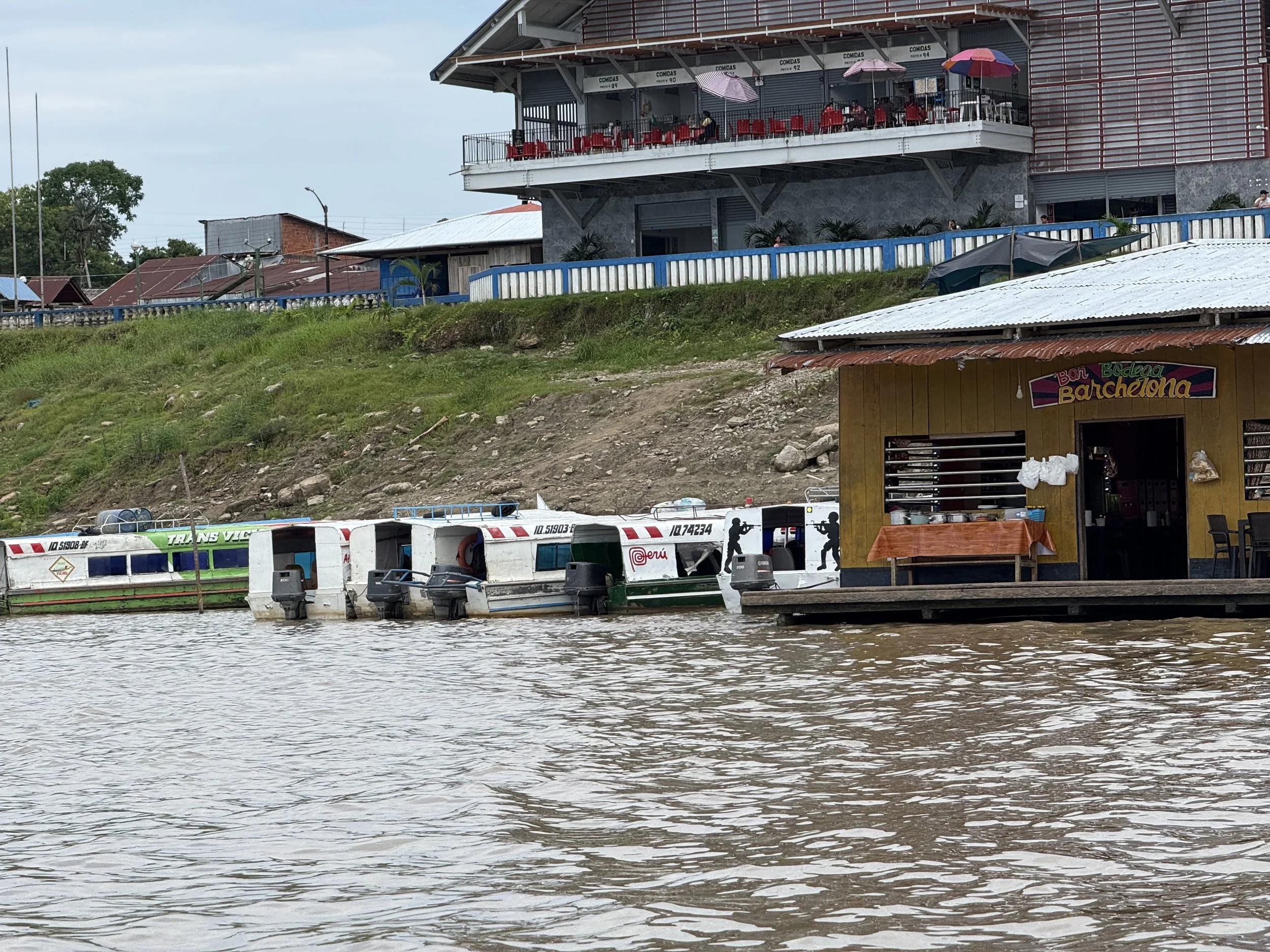 The docks of the village