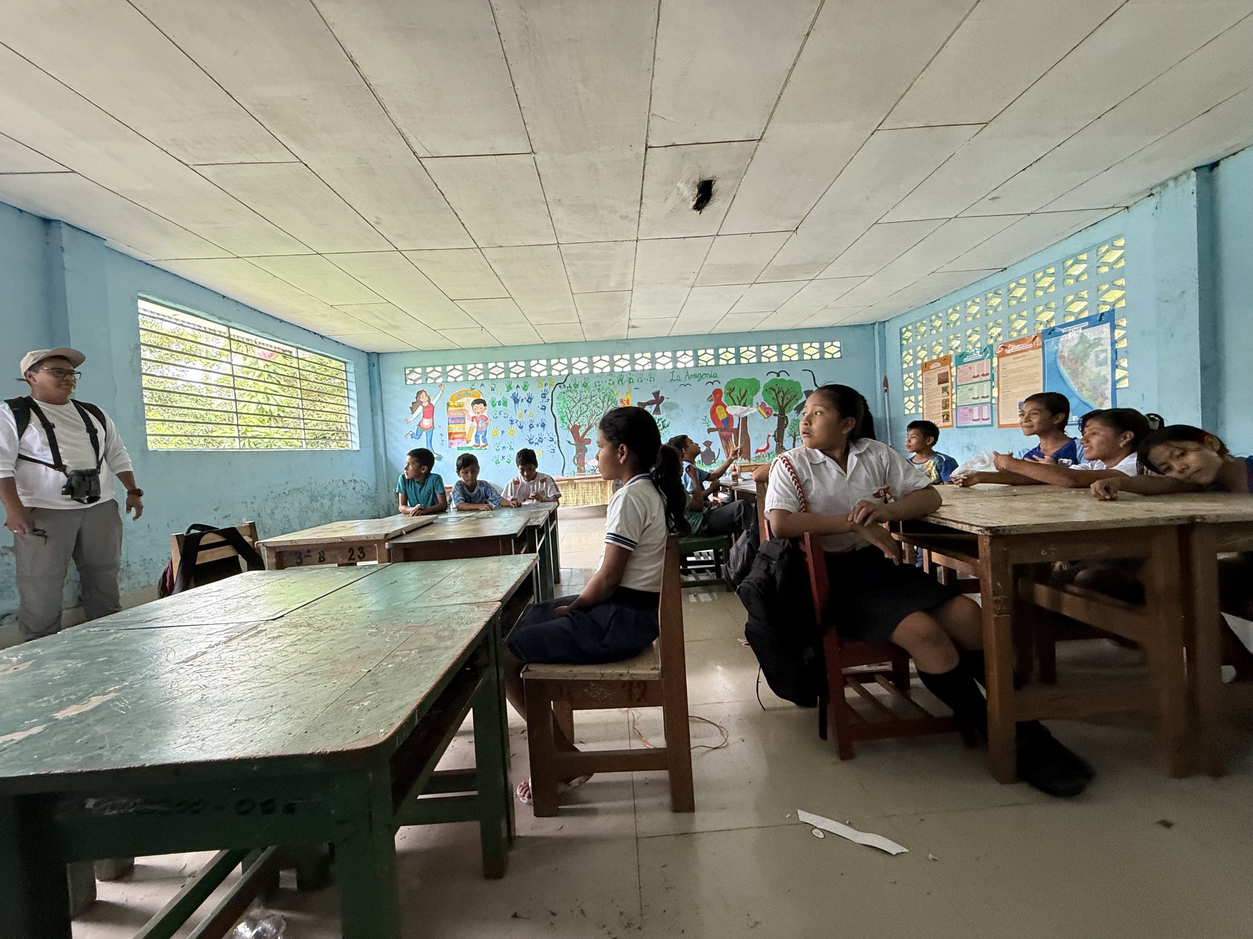 Classroom for 10-12 year olds.