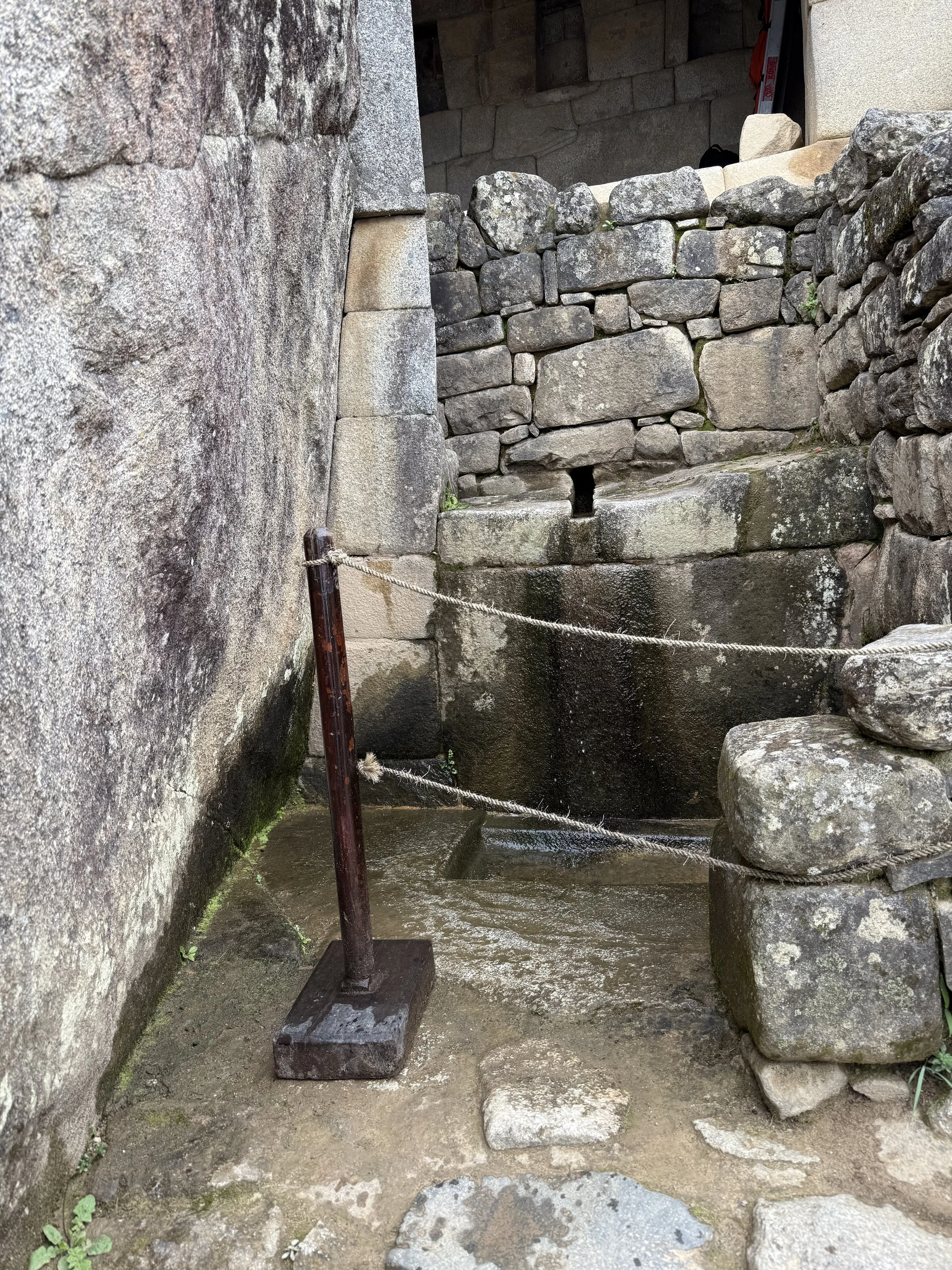 Irrigation waterfall