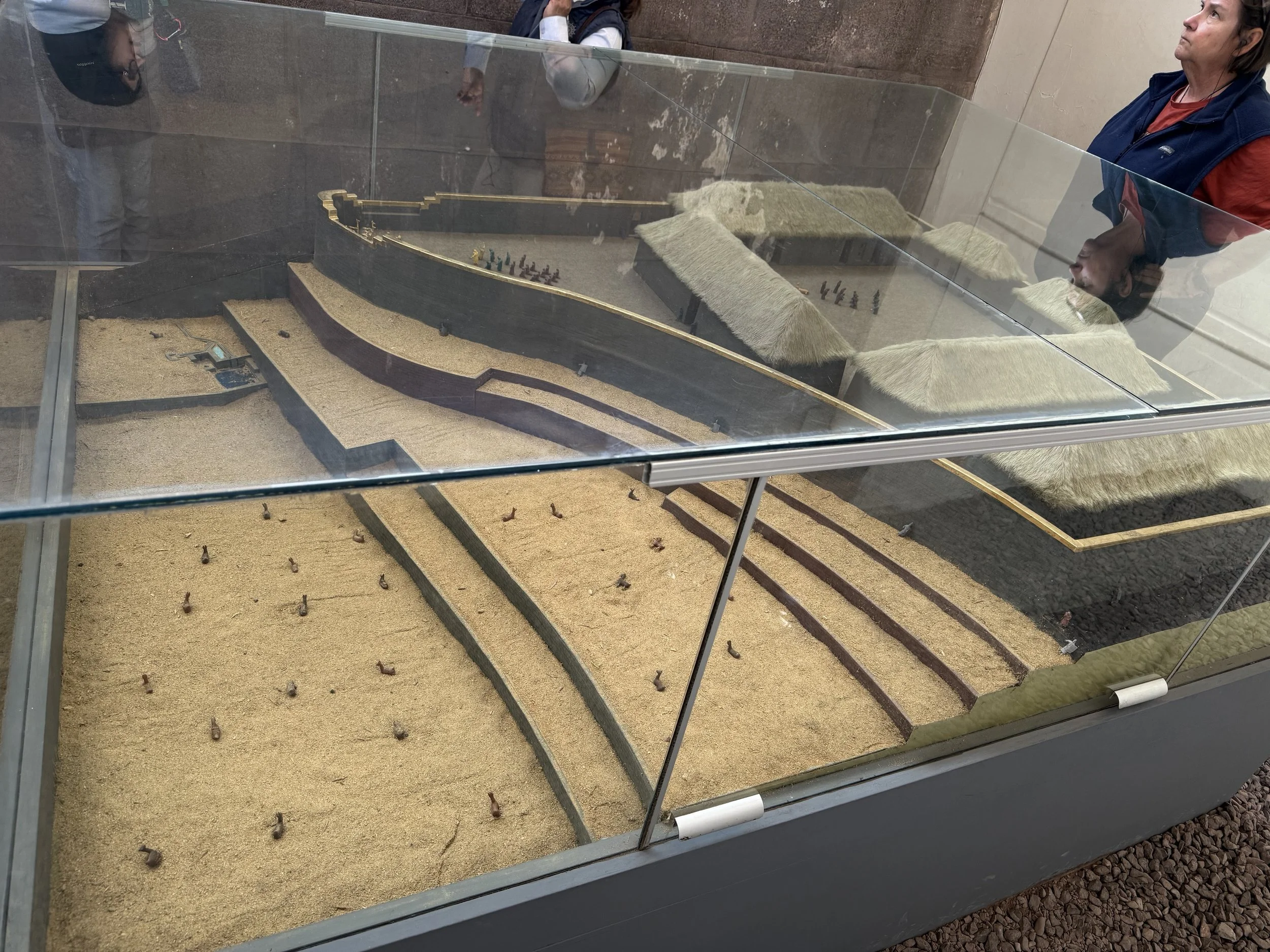 Scale model of Inca Village