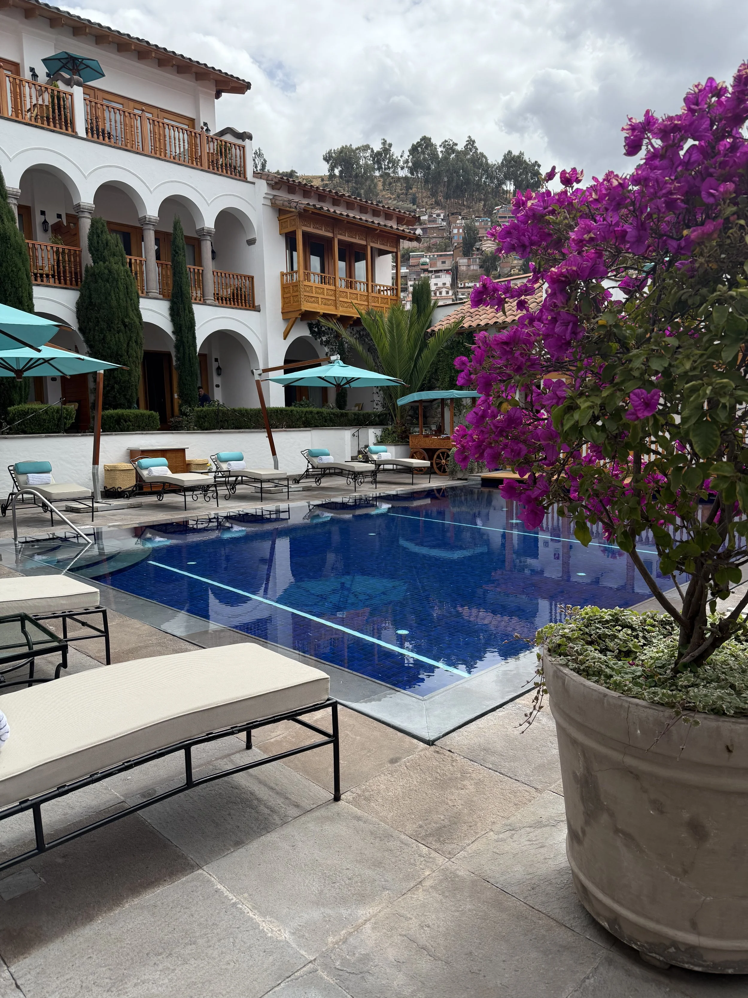 First In-ground pool in Cusco