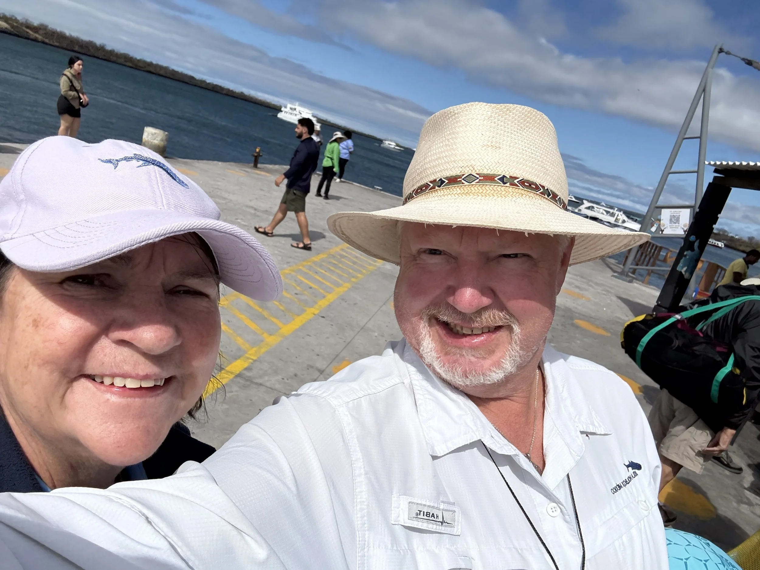 Getting ready to board the Santa Fe